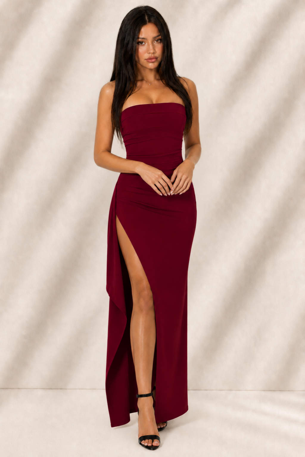 Serena Vestido - Clarete