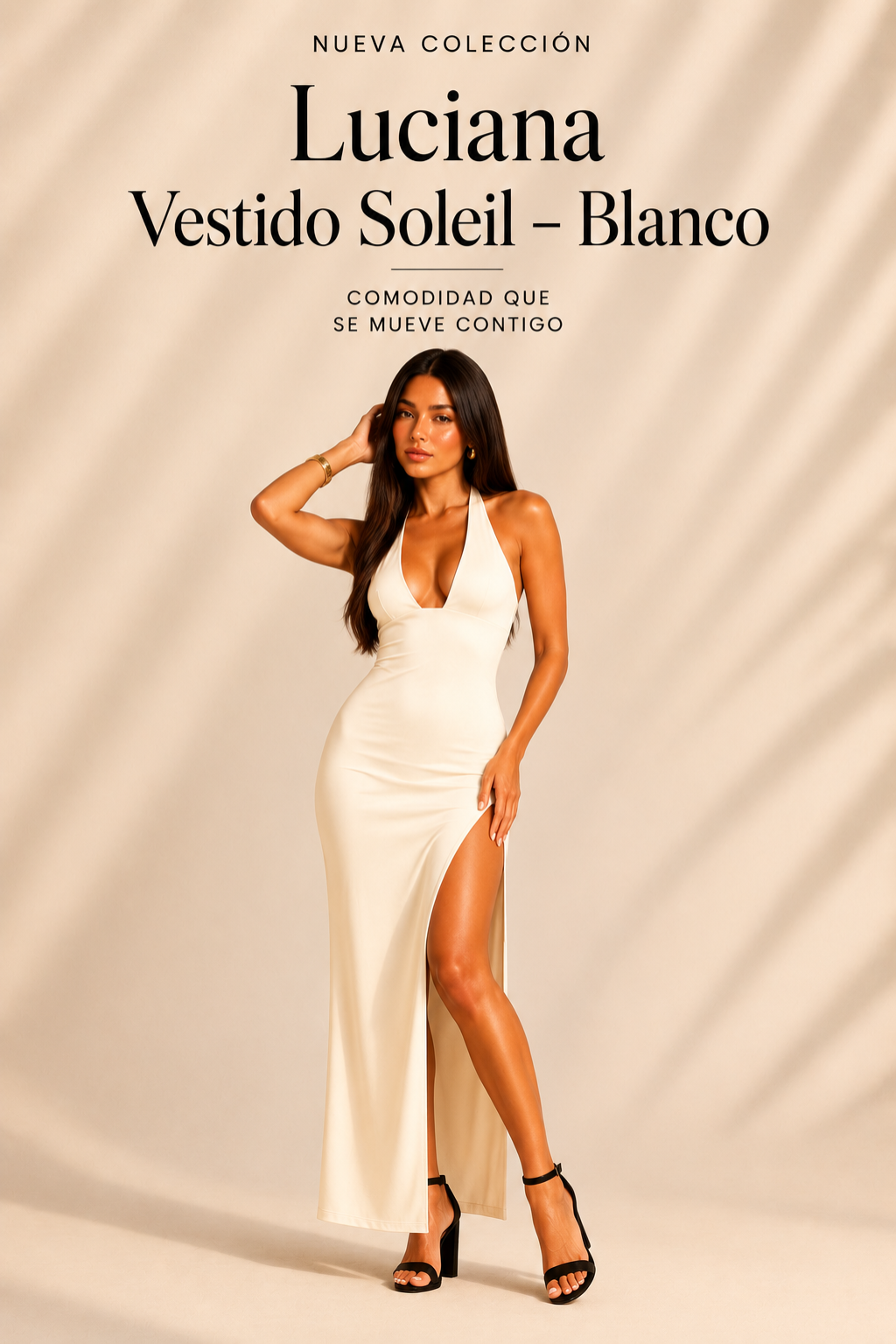 Luciana Vestido Soleil – Blanco