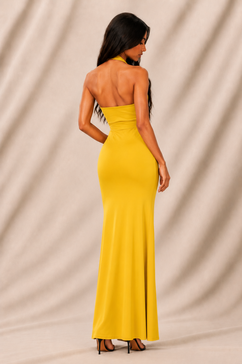 Alma Maxi Vestido – Amarillo