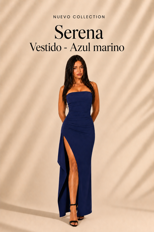 Serena Vestido - Azul Marino