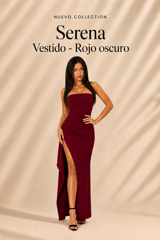 Serena Vestido - Clarete