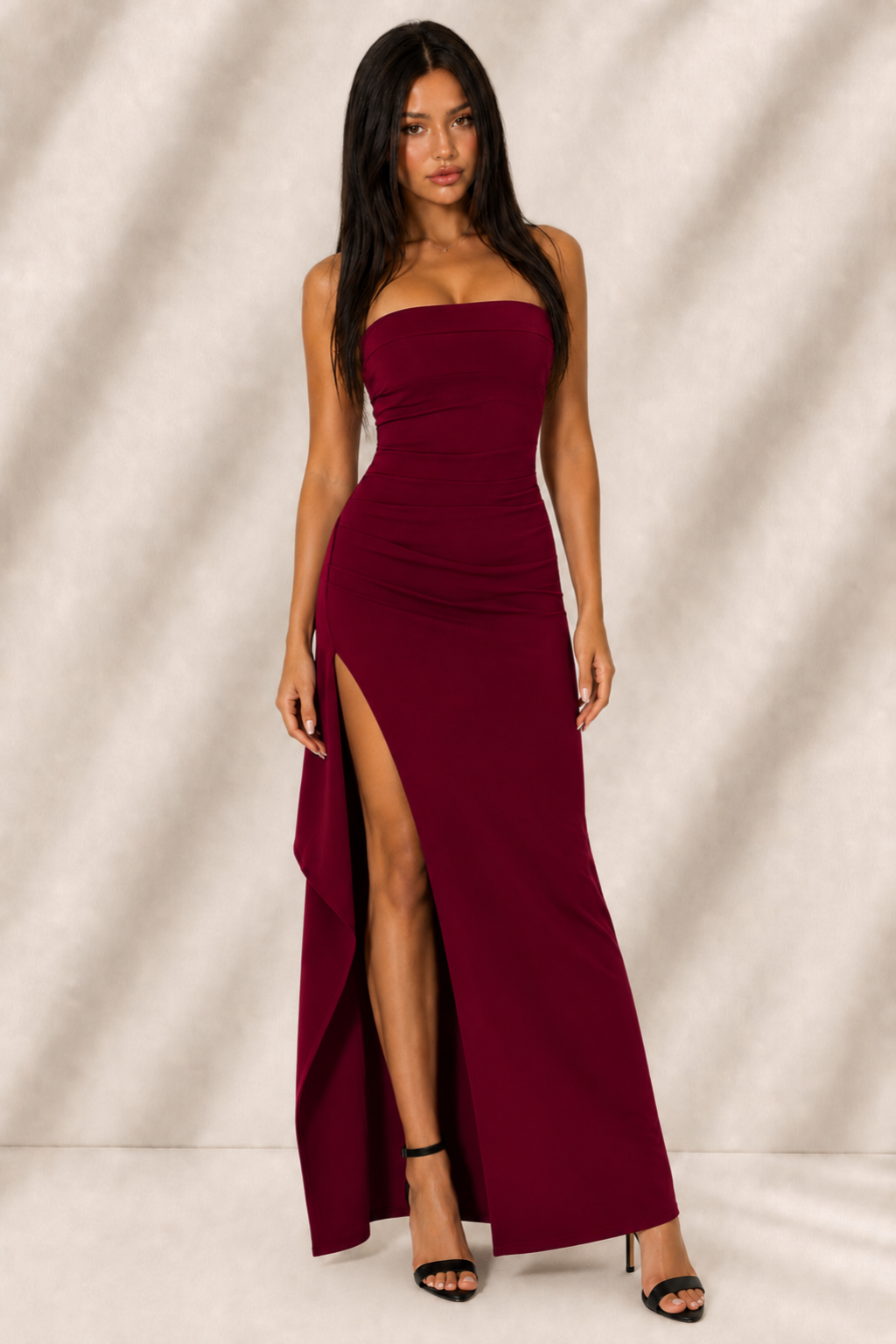 Serena Vestido - Clarete